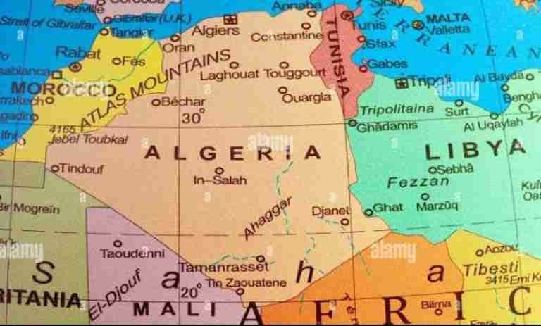 Algeria map