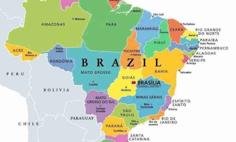 Brazil map