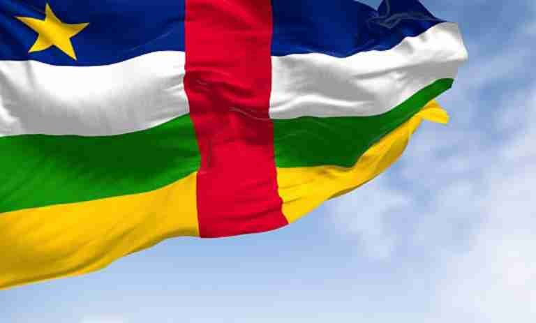 Central African Republic flag