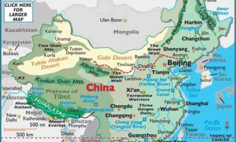 China map
