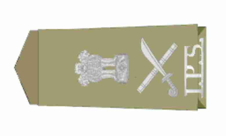 Director General of Police (DGP) badge 