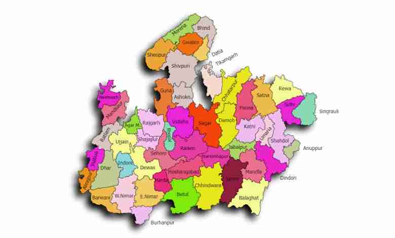 Madhya Pradesh Map