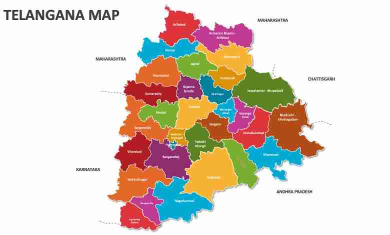 Telangana Map