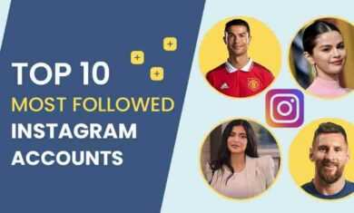 Top 10 most followed Instagram accounts in the world