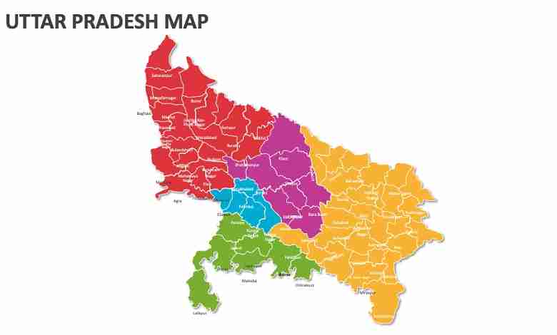 Uttar Pradesh Map 