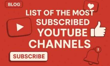Top 10 most subscribed YouTube channels in world